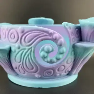 Boho svampe garnskål